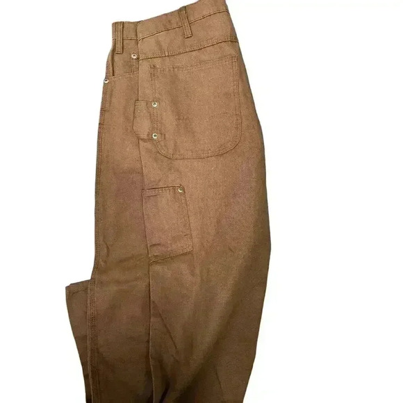 Dickies Carpenter Jean Relaxed Fit Straight Leg NWT Brown Size 38X32 - Picture 5 of 7